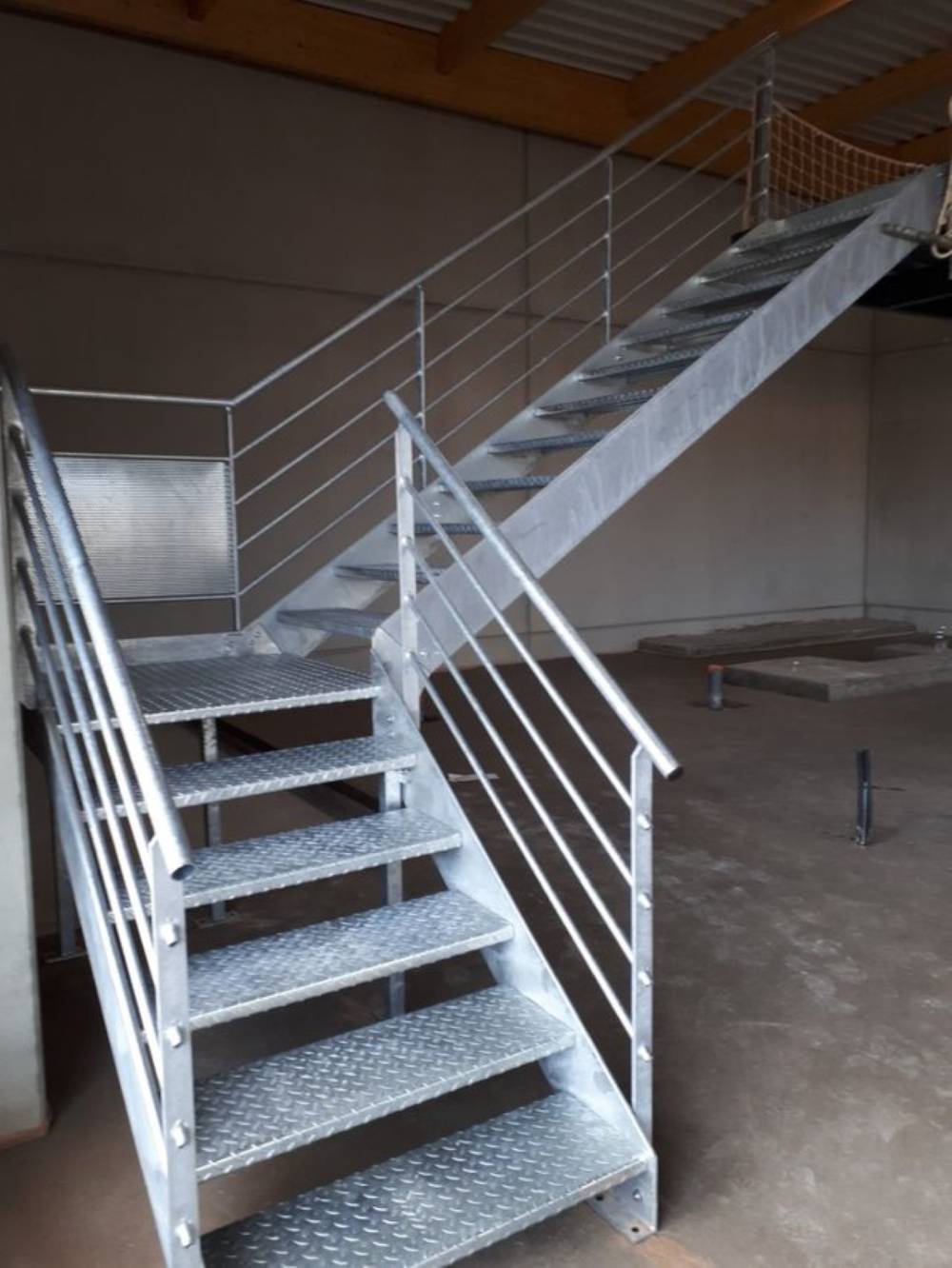 Escalier et garde-corps